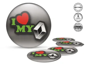 Wheel Decals Edition Premium Domed Sticker